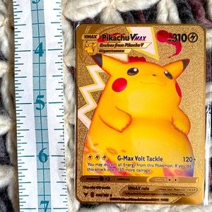 Metal Pokemon Card
